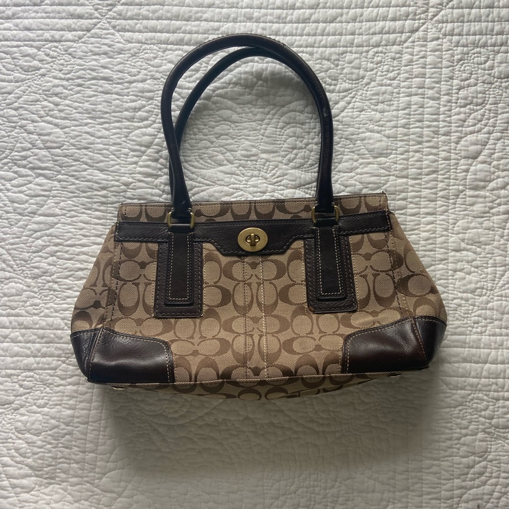 COACH | Monogram bag | Brown | Signature 11062